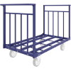 Тележка четырёхколёсная усиленная каркасная с двумя ручками ТТД 10 (800х1800) без колёс
