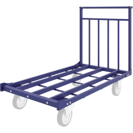 Тележка платформенная четырёхколёсная усиленная ТТ 5 (700х1200) без колёс