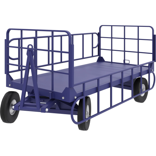 Большегрузная багажно - почтовая телега БГ 1 (1250х2500мм) без колёс