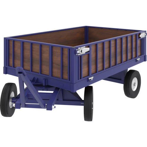 Большегрузная телега БТ 3 ЦБ 1250х3000 без колёс