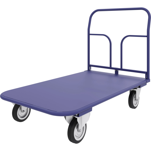 Тележка платформенная четырёхколёсная складная ручка, ТПСР 4 М Зацеп (600х1200)