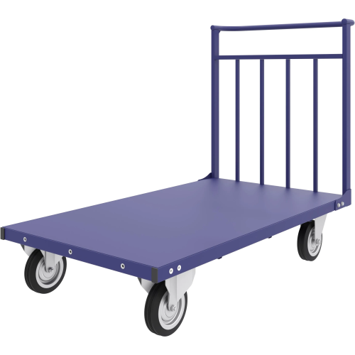 Тележка платформенная четырёхколёсная усиленная ТПУ 7 (800х1400) без колёс