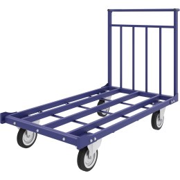 Тележка платформенная четырёхколёсная усиленная ТТ 5 (700х1200) без колёс