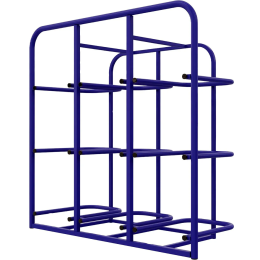 Стеллаж для бутылей с водой СВД 9 378х919х940мм (9 шт)