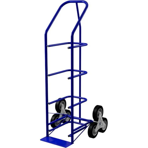 Тележка двухколесная для перевозки 4-х бутылей воды ВД 4 (колёса лестничные блок d160мм)