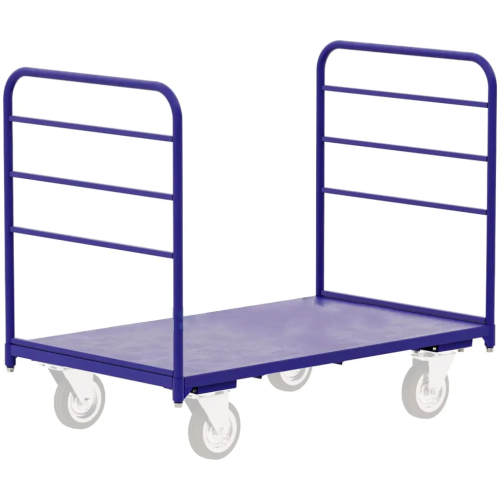 Тележка платформенная четырёхколёсная ТЯ 7 (800х1400) без колёс