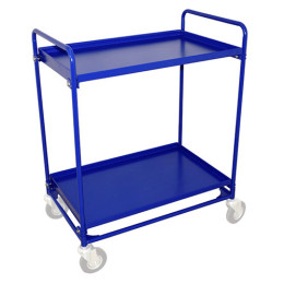Тележка четырёхколёсная сервисная двухъярусная СТ 2 (600х900)