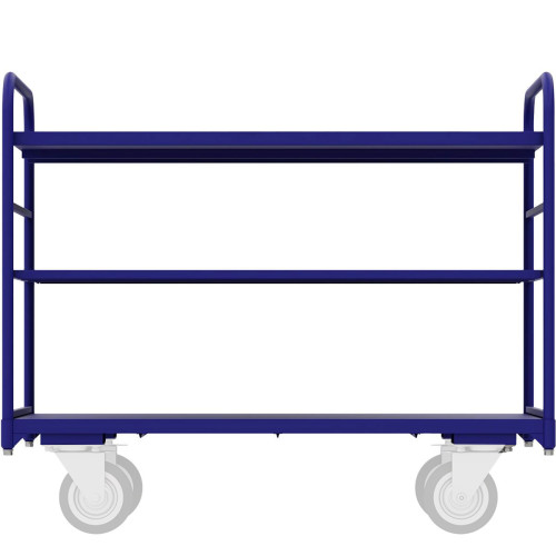 Тележка платформенная четырёхколёсная с двумя ручками ТЯ 3 (600х1000)