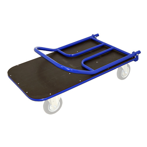 Тележка платформенная четырёхколёсная складная ручка, педаль. ТПСР 5 ФЛ (700х1200)