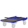 Тележка платформенная четырёхколёсная складная ручка, зацеп. ТПСР 1 ФЛЗ (500х800)