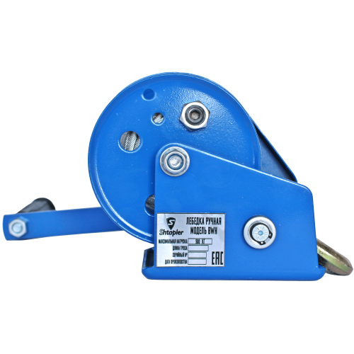 Лебедка ручная барабанная Shtapler BHW-1200 г/п 0,5т 20м (R)