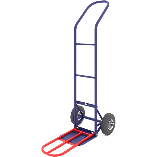 Тележка грузовая с дополнительной полкой КГ 150 П колёса d 200 литые