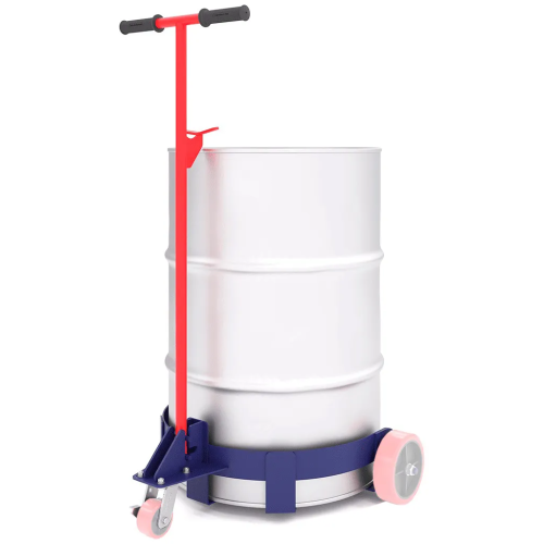 Тележка для перевозки металлических бочек КБ 3 без колёс