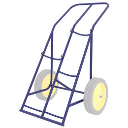 Тележка для перевозки двух баллонов с фиксацией ремнем КП 2.1 без колес