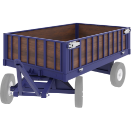 Большегрузная телега БТ 1 ЦБ 1250х2000 без колёс