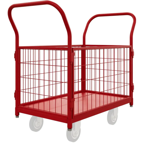 Тележка платформенная с сетчатыми бортами ТС 7 RT (800х1400)