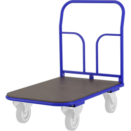 Тележка платформенная четырёхколёсная складная ручка, зацеп. ТПСР 5 ФЛЗ (700х1200)